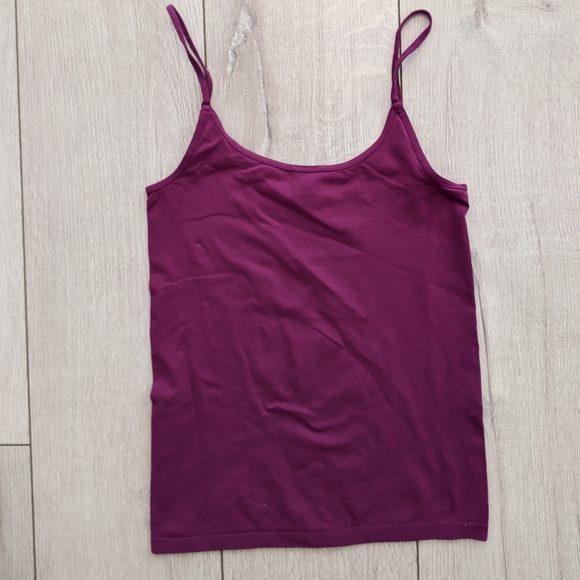 The Limited Purple Spaghetti Strap Tank Top Size Medium - Picture 2 of 3